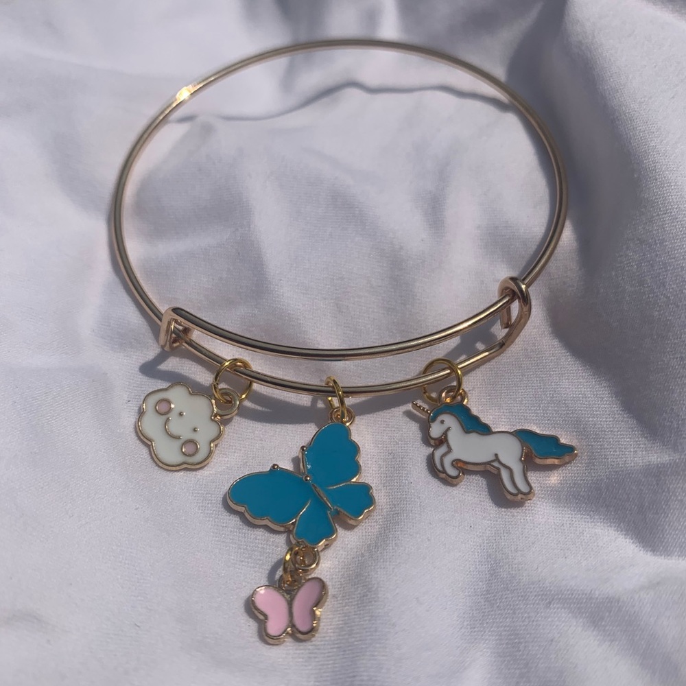 Brand New! Handmade! Adjustable Charm Bracelet - Picture 3 of 7